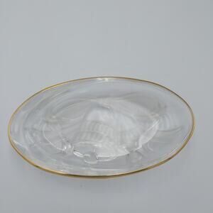 Studio‎ Nova Gilded Bells Oval Christmas Candy Dish Holidays